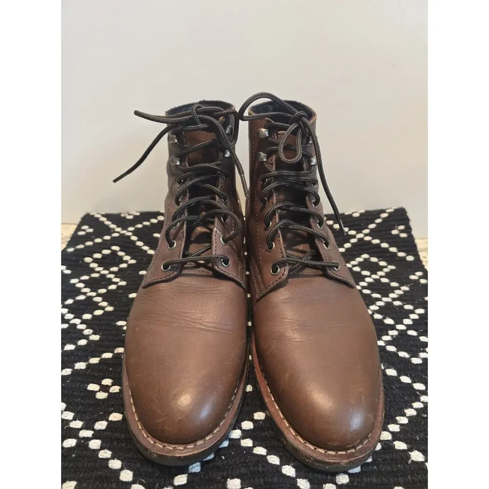 Thursday Everyday Boots Mens Size 9.5 Brown Dress Dressy Small Batch Handmade